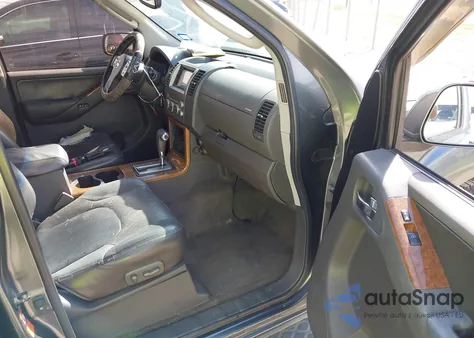 2007 Nissan Pathfinder Le из США, поврежденный, VIN 5N1AR18UX7C622780